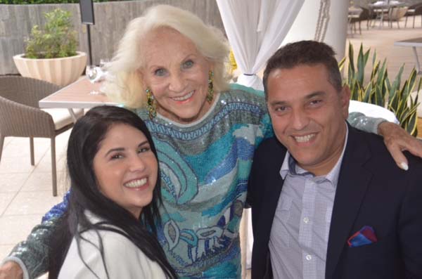 Sylvia with Robert French and Pilar
