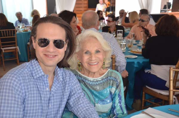 Nephew Jordan Roth and Sylvia