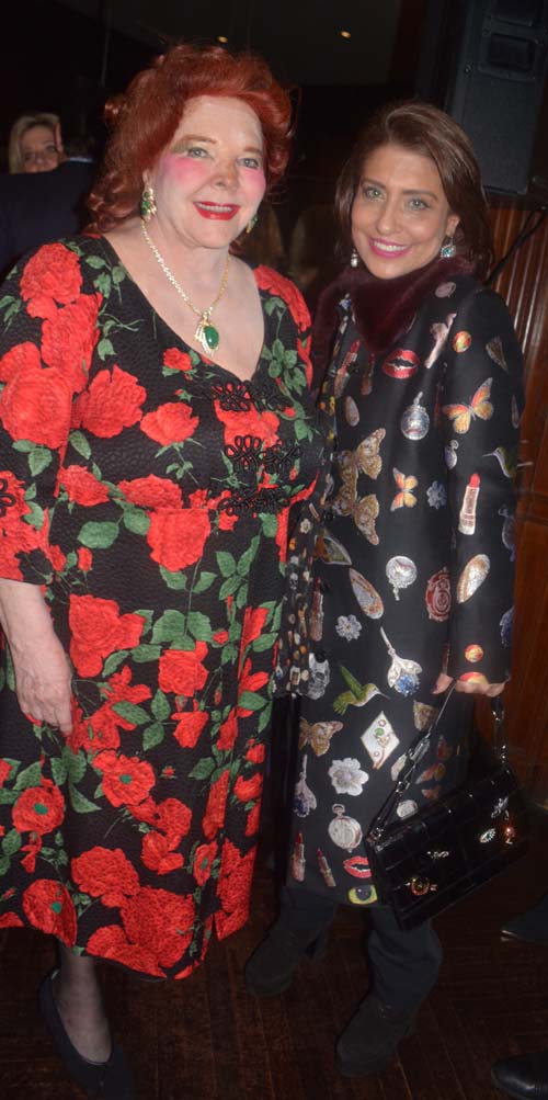  Baroness Gabrielle Von Langendorf and Muna Rihani.  Photo by:  Rose Billings/Blacktiemagaziine.com