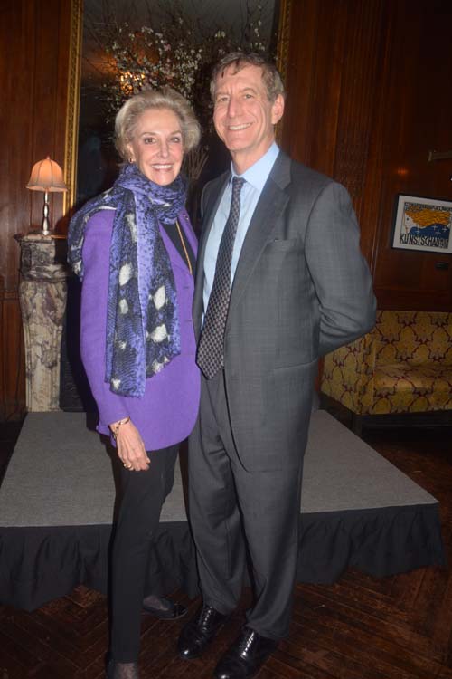 Karen E. Burke, M?D, Ph.D. and Dan Rosenstein .  Photo by:  Rose Billings/Blacktiemagazine.com