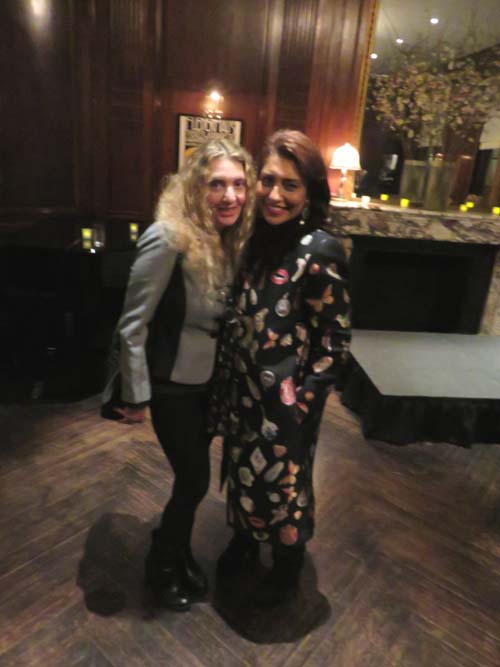 Joyce Brooks and Muna Rihani.  Photo by:  Joyce Brooks/Blacktiemagazine.com