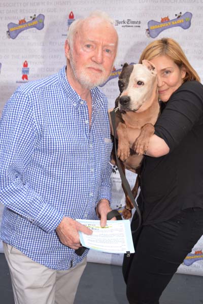 Jim Norton and Violet.  Photo by:  Rose Billings/Blacktiemagazine.com