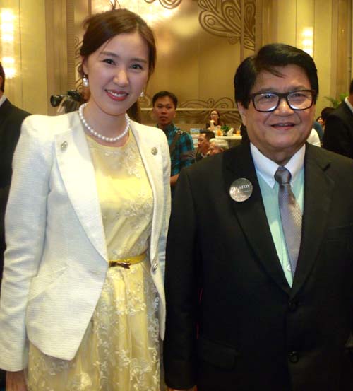 Jung Sun, Assistant to the President, State Properties Corporation Felino Palafox, Architect / Urban Planner. Photos by: &nbsp;LiLibeth T. Pongos