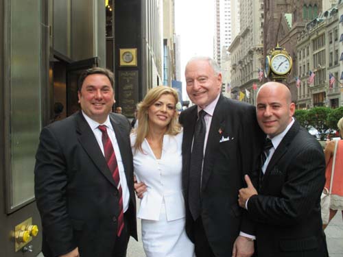 Maria Santiago, Steven Jude Hoffenberg. Photo by: Joyce Brooks/Blacktiemagazie.com