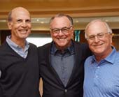 The New York real estate industry once again showed strong support for National Jewish Health at the 20th Annual Golf Tournament and Cocktails at Fresh Meadow Country Club on June 13. Tournament Co-Chairs (left to right), Robert Helpern, Founding Partner of Tannenbaum, Helpern, Syracuse & Hirschtritt; Stephen Siegel, Chairman of CB Richard Ellis' Global Brokerage; and longtime Chairman Emeritus, Samuel Lewis, SBL Property Consultants, LLC, helped raise nearly $230,000 for the nation’s leading respiratory hospital.
