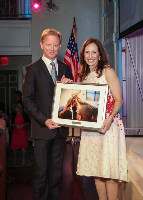 Margaret Crotty and  James Redford at Partnership with Children's Spring Gala 2016 Photo by: Richard Koek.