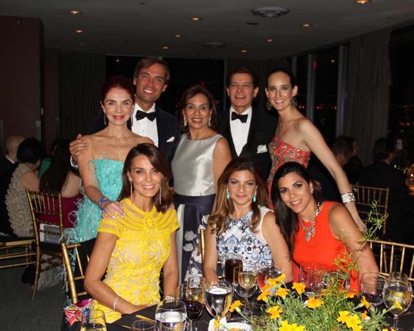 (standing) Lisette Trepaud, Micky Hurley, Haydee Rainieri, Edgar Batista, Malu Edwards (sitting) Mar Flores, Paola Rainieri, Francesca Rainieri.  Photo by:  Micky Hurly