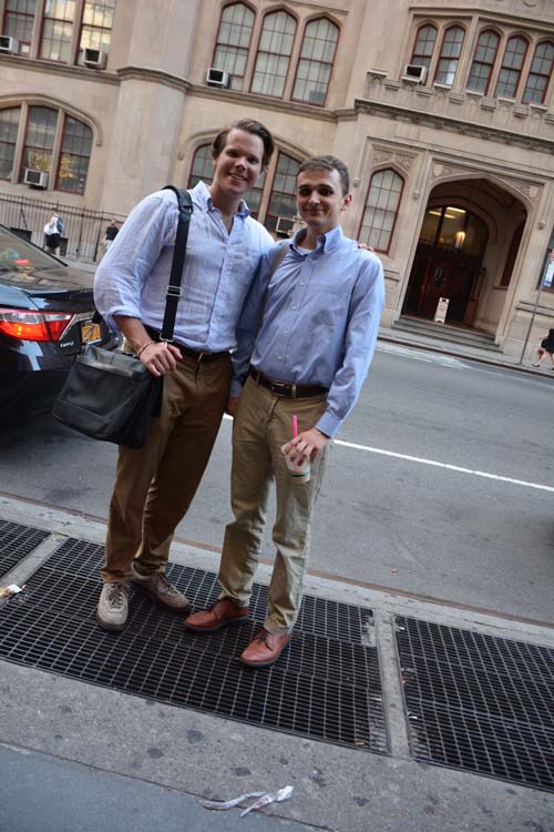 Christopher Steffens and friend.  Photo by:  Rose Billings/Blacktiemagazine.com