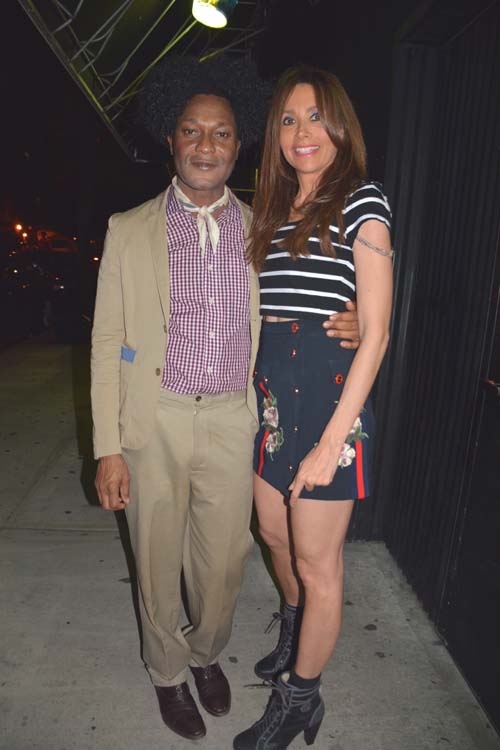Ike Ude and Lieba Nesis.  Photo by:  Rose Billings/Blacktiemagazine.com