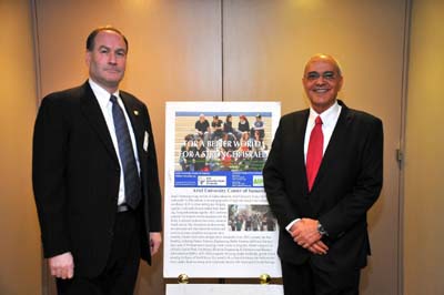 Jeffrey Wiesenfeld/Principal- Bernstein Global Wealth Management and Maj.General Dan Haloutz