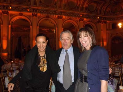 Donna Karan, Robert De Niro and Jane Rosenthal