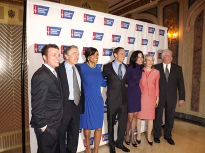 Adam Nashban, Robert De Niro, Grace Hightower De Niro, Sergio Lagunes, Dr. Diane Reidy-Lagunes, Dr. Emily Sonnenblick, and Don Distasio