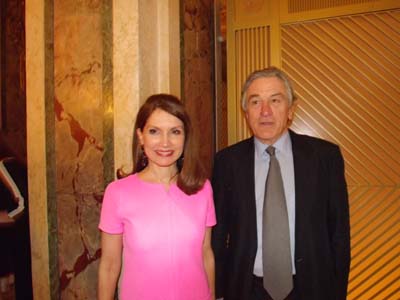 Jean Shafiroff and Robert De Niro