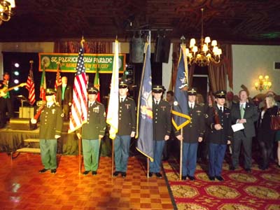 Five Services U.S. Military Color Guard