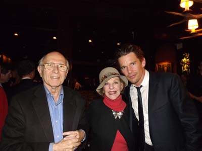 Syrus Muttel, Joan Copeland and Ethan Hawke