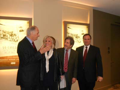 Alan Alda, Sheila Nevis, Steve Pressman and Paul Shapiro