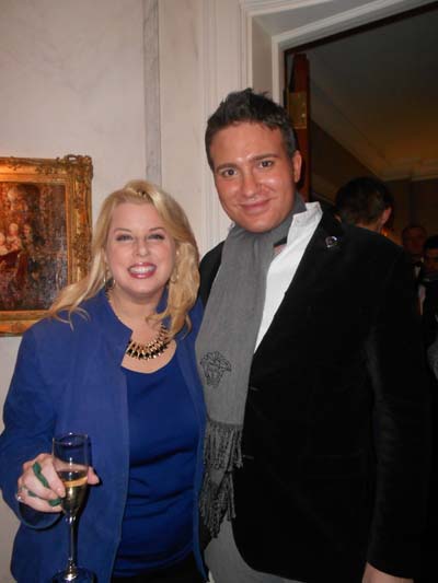 Rita Cosby and Matthew Berritt