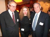 Professor Jacob Rowe, Joyce Brooks and Professor Jonathan Halevy - See more at: http://blacktiemagazine.com/society_march_2013/A_Tale_of_Two_Centers.htm#sthash.CjO7iqfx.dpuf