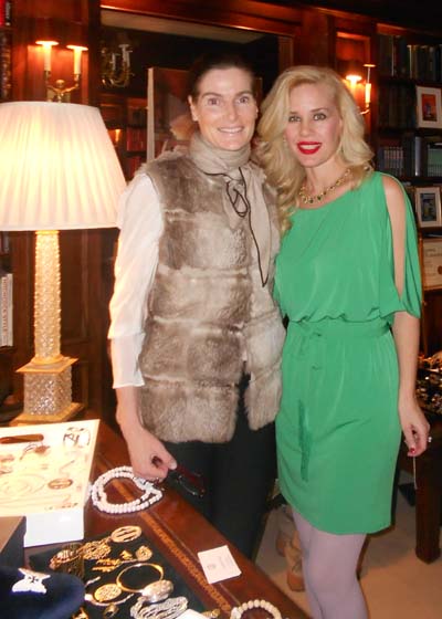 Jennifer Creel and Michelle-Marie Heinemann. photo by: joyce brooks