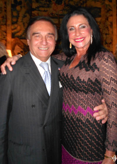 Tony Lo Bianco and Donna Soloway. Photo by: Joyce Brooks/Blacktiemagazine.com