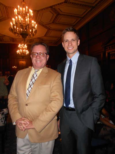 Gregory Speck and Erik Bottcher, Special Assistant for Community Affairs. Photo by: Joyce Brooks