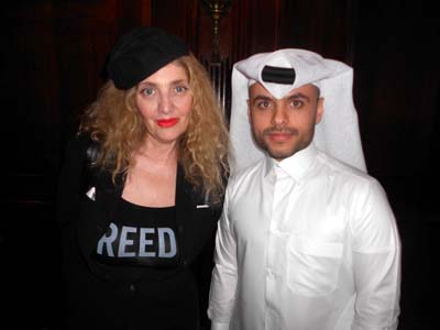 Joyce Brooks and Mr. Hussein Bin Ahmed Ahmed AlBuhaliga