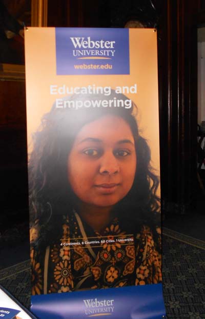 Webster University , Exhibitor. Photo by: Joyce Brooks