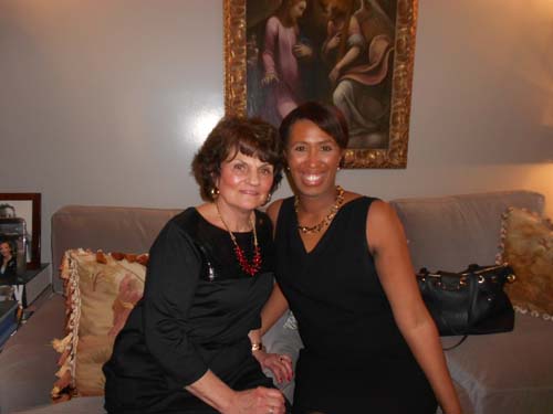 Carol Heinemann and Renee Clauselle. photo by: joyce brooks