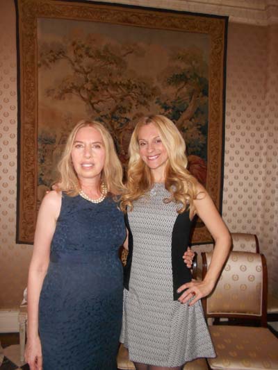 Lauren Lawrence and Consuelo Vanderbilt Costin. photo by: joyce brooks