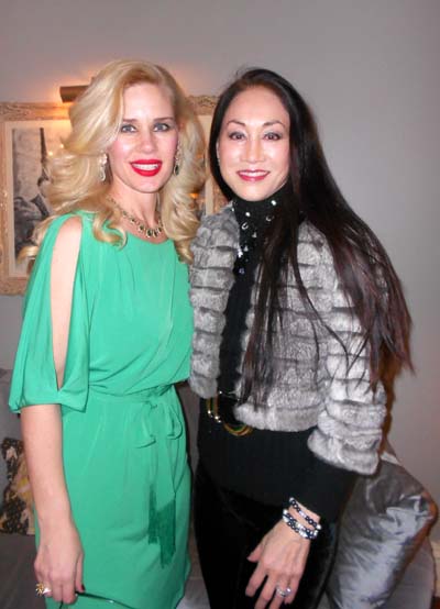 Michelle-Marie Heinemann and Lucia Hwong Gordon. photo by: joyce brooks