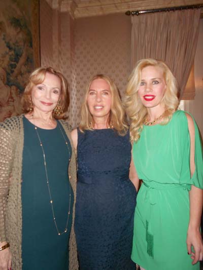 Ronnie Perl, Lauren Lawrence and Michelle-Marie Heinemann. photo by: joyce brooks