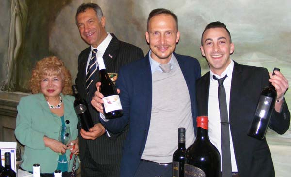 Ms. Gloria T. Cressler International Editor Black Tie International Magazine, Gabriele Massa (Sorrentino), Luca Branzanti (Sorrentino), Ross Weinberg (Exec. Chef, Figs by Todd English)