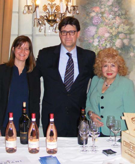 Kristin Calmes (Palm Bay International / Planeta) ,  Riccardo Legnaro (Palm Bay International)