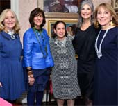 Michelle Cohen, Kay Unger, Bryna Pomp, Joan Hornig, Marsy Mittlemann