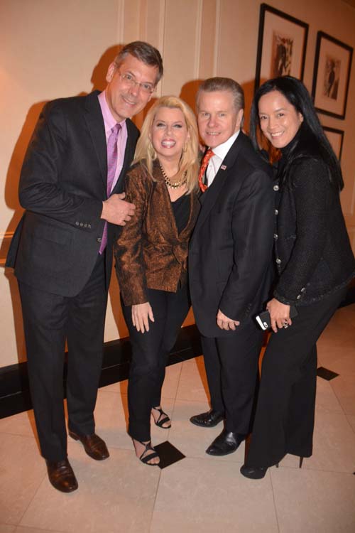 Jim Luce, Rita Cosby, Tomaczek Bednarek and Cassandra Seidenfeld. Photo by: Rose Billings/Blacktiemagazine.com