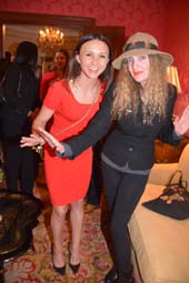 Georgina Bloomberg and Joyce Brooks. Photo by: Rose Billings/Blacktiemagazine.com