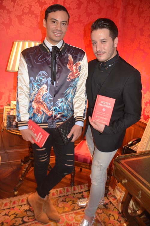 Victor dE Souza and Dustin Lujan. Photo by: Rose Billings/Blacktiemagazine.com