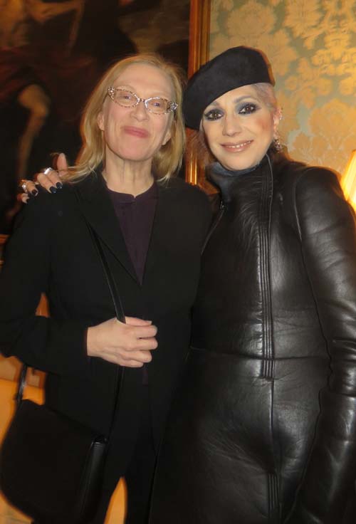 Valerie Steele and Lauren Ezersky. Photo by: Rose Billings/Blacktiemagazine.com