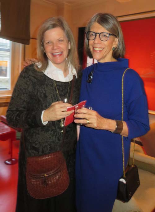 Donna Schragis and Susan Ach.  Photo by:  Joyce Brooks/Blacktiemagazine.com