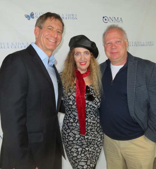 Dan Rosenstein, Joyce Brooks and Gary Springer. Photo by: Joyce Brooks/Blacktiemagazine.com