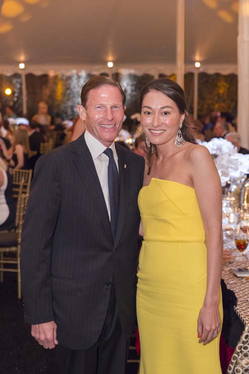 Sen. Richard Blumenthal, Teru Clavel