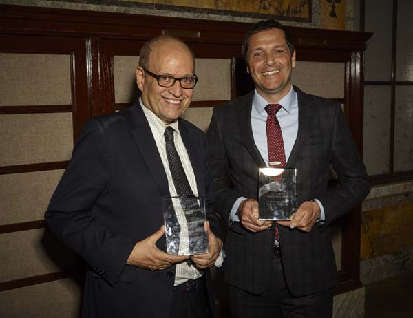 Tom Finkelpearl, Commissioner, NYC Department of Cultural Affairs and Capt. Jonathan Boulware, Executive Director, South Street Seaport Museum