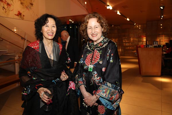 Sarina Tang and Cynthia Hazen Polsky Photo by: Ellen Wallop