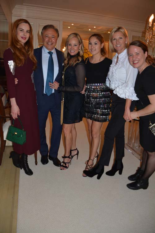 Englantina Zingg, Valentin Hernandez, Yaz Hernandez, Breatriz Colon, Donna Corbat, Ruth DeGolia. Photo by: Rose Billings/Blacktiemagazine.com