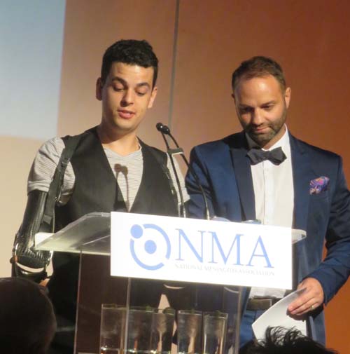 Dell Miller - Associate Committee and Pedro Pimenta T.E.A.M Member.Photo by: Joyce Brooks/Blacktiemagazine.com