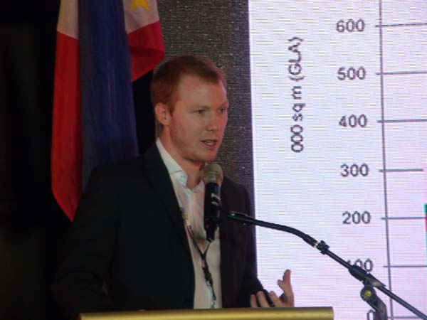 Michelle Mc Cullough, Managing Director, KMC Mac Group "Manila Green Building Trends and Market Outlook".  Photo by:  GMK/Blacktiemagazine.com