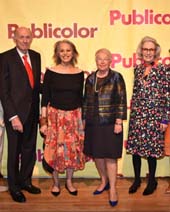 Donald Tober, Barbara Tober, Ruth Lande Shuman, Devan Parekh, Monika Parkh. Photo by: Annie Watt