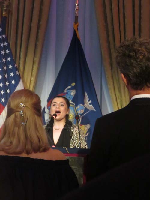 National Anthem, Francesca DiPaola. Photo by: Joyce Brooks/Blacktiemagazine.ocm