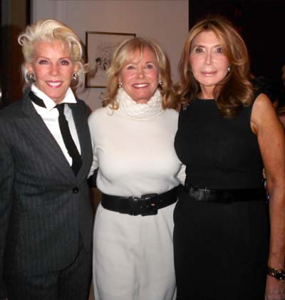 CeCe Black, Sharon Bush and Cheri Kaufman.  photo by:  joyce brooks