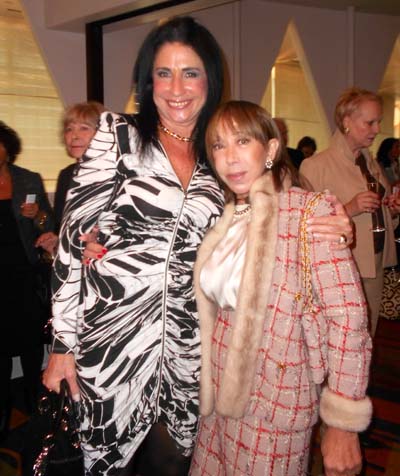 Donna Soloway and Vicky McLoughlin.  photo by:  joyce brooks